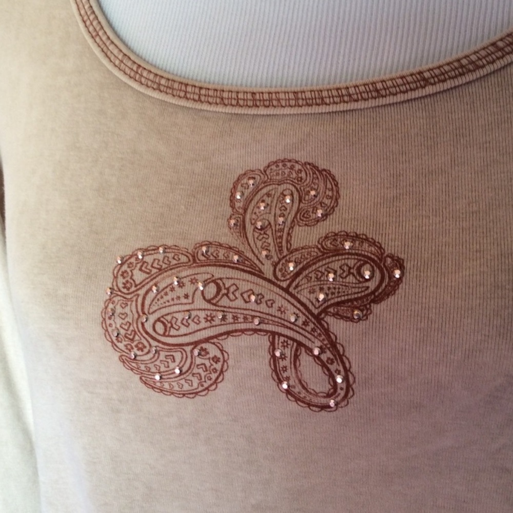 ‼️5/$20 TOP SALE‼️ Copper Studded Top✨